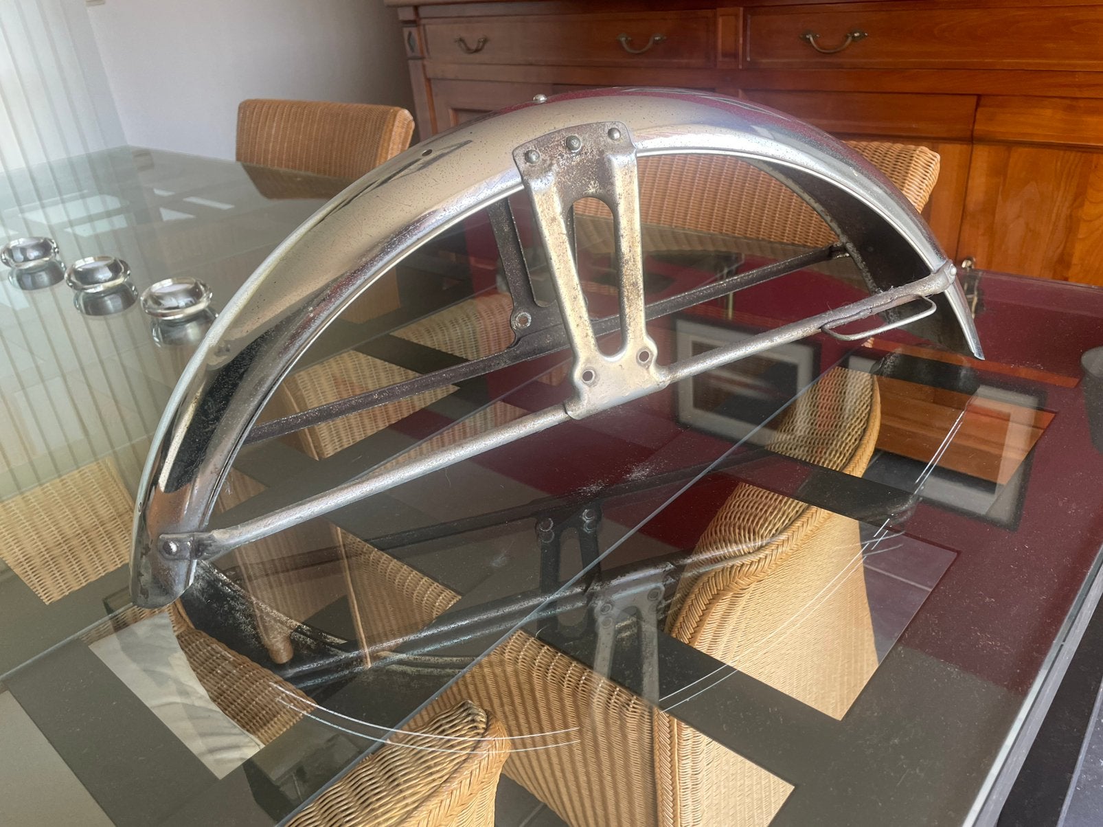 Honda ss50 spatbord, Fietsen en Brommers, Ophalen, Zo goed als nieuw