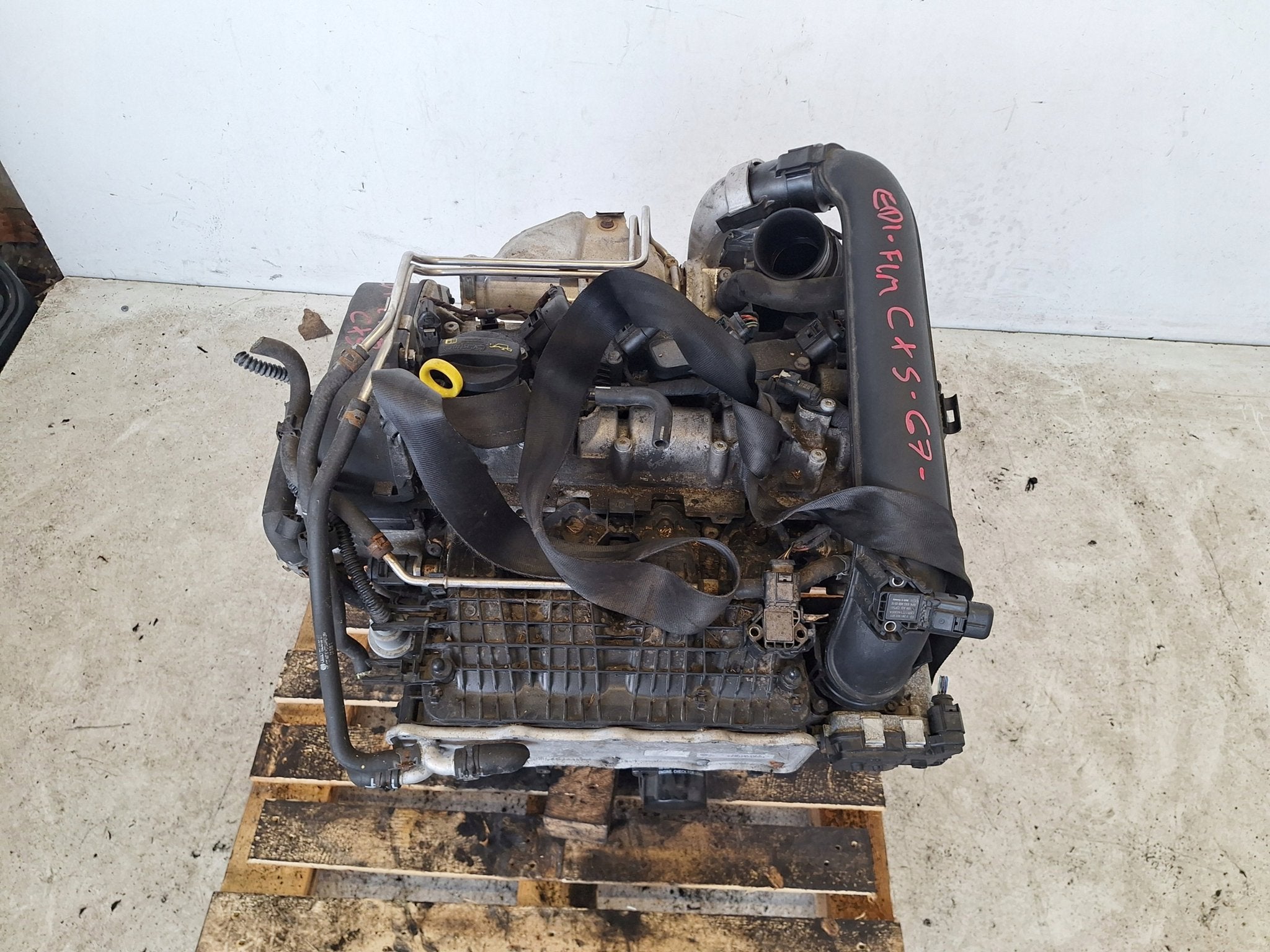 Moteur CXSB Complet AUDI A3 GOLF VW SCIROCCO, Verzenden, Gebruikt, Overige automerken