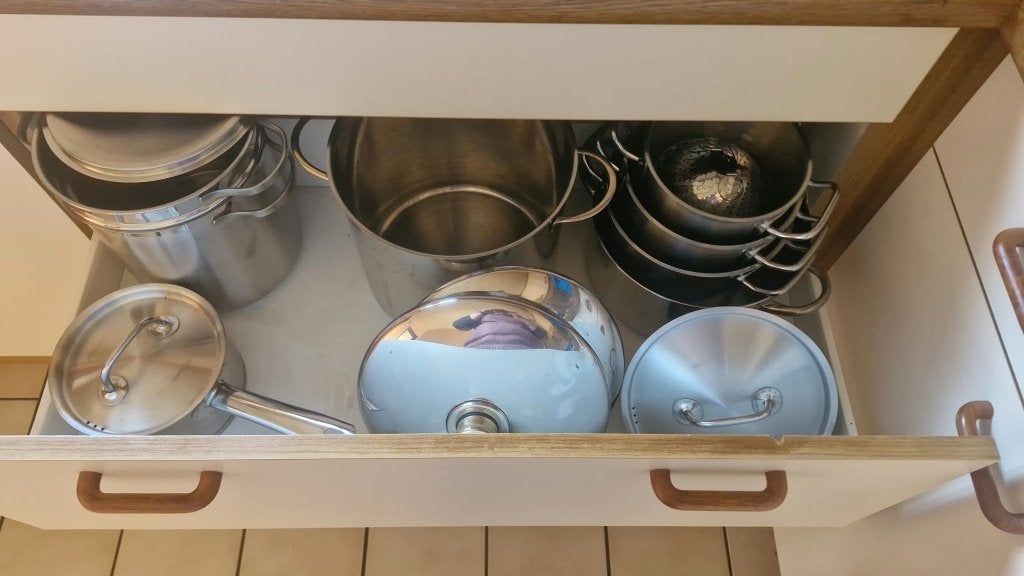 kookpottenset, Ophalen of Verzenden, Gebruikt, Inox, Kookpan
