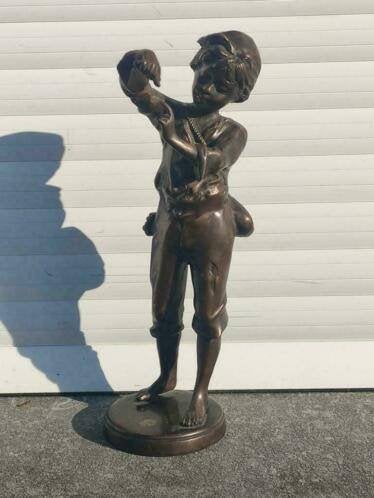 bronze enfant, Enlèvement ou Envoi, Bronze