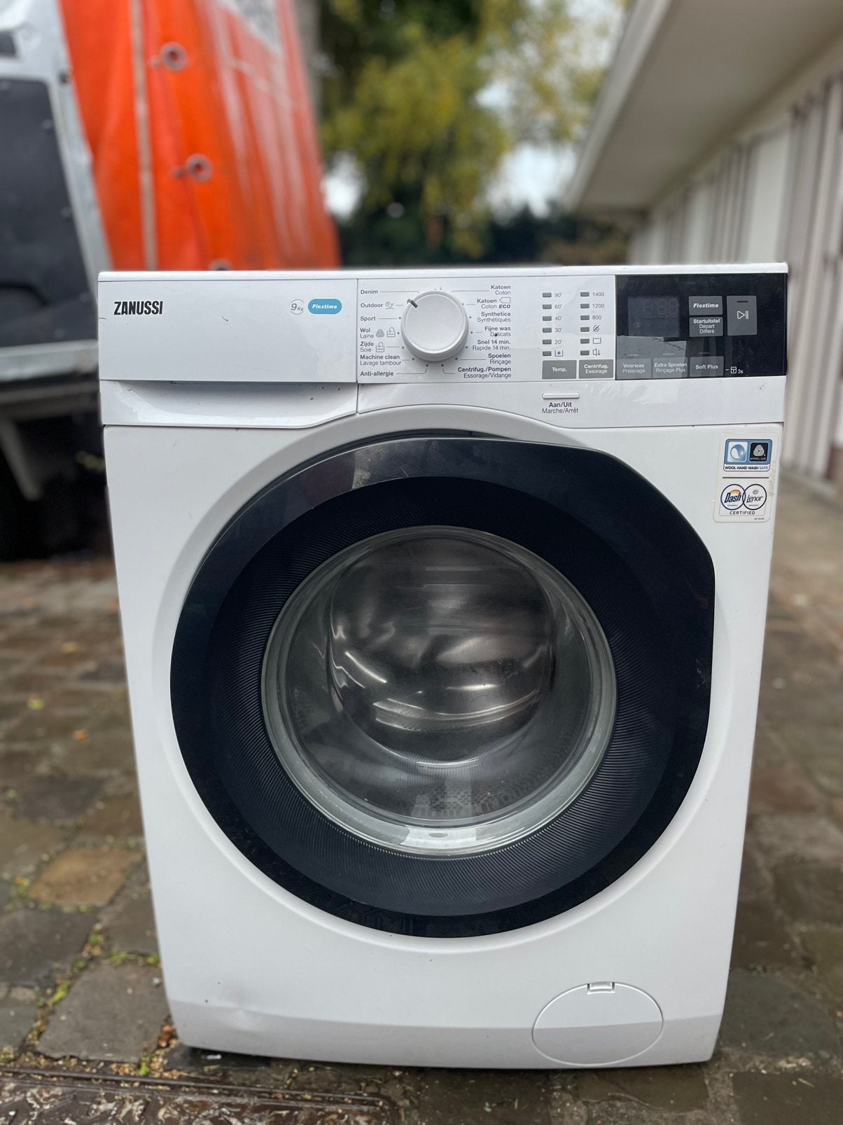 Zannusi wasmachine 9KG -levering mogelijk  (garantie erbij), Ophalen of Verzenden, Zo goed als nieuw