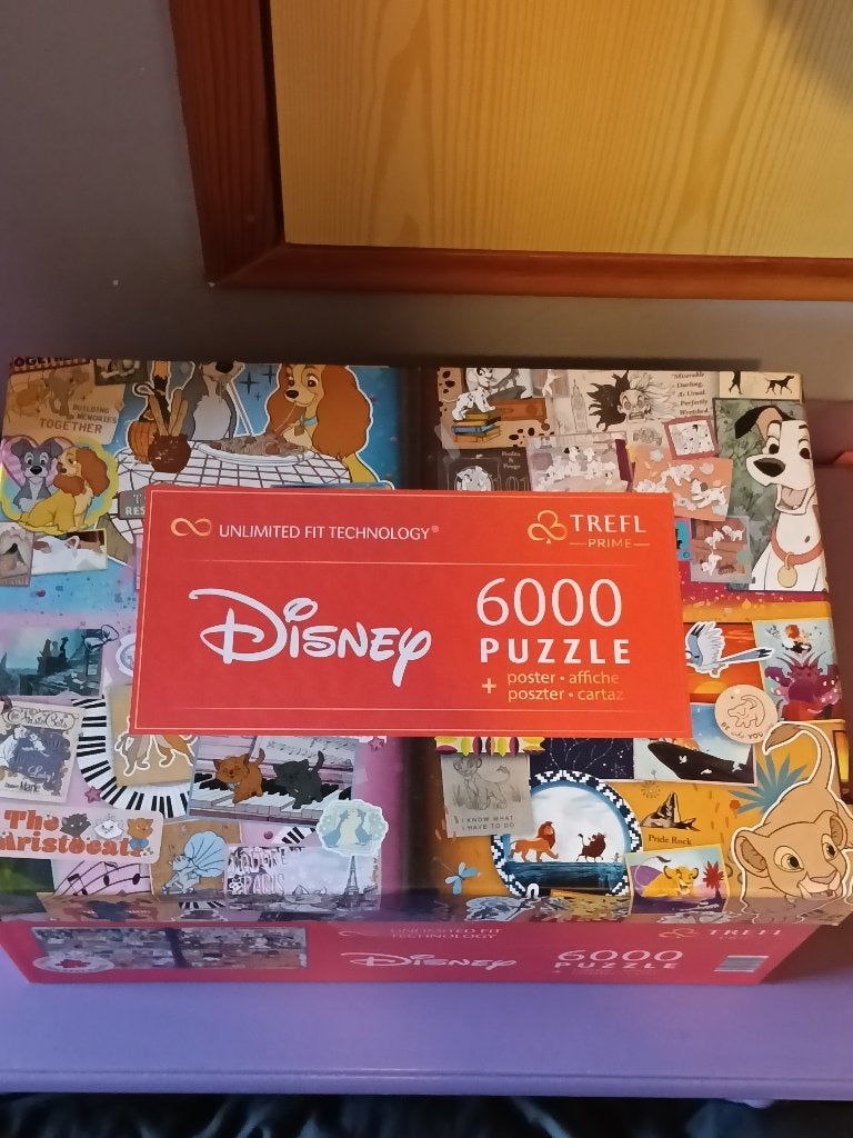 Disney puzzel. (6000 stukjes), Ophalen of Verzenden, Meer dan 1500 stukjes, Nieuw, Legpuzzel