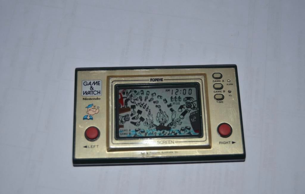 Jeu et montre Nintendo Popeye PP-23, Enlèvement ou Envoi, Nintendo, Utilisé