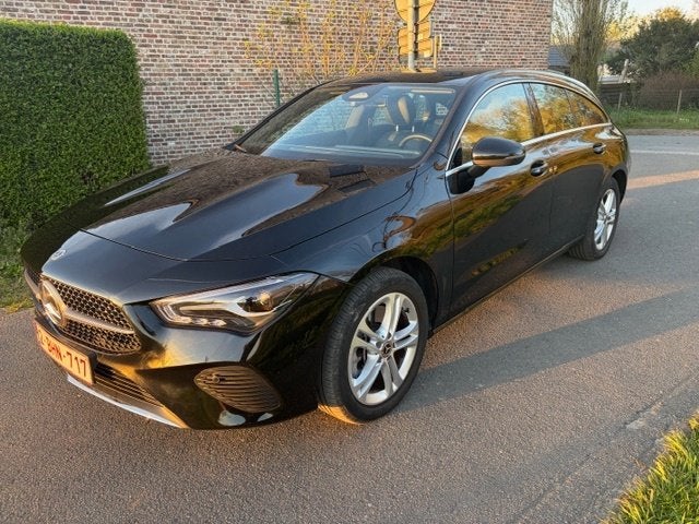 Mercedes Cla 250 Hybride Facelift Bouwjaar 9/2023 , Auto's, Automaat, Startonderbreker, Zwart, Leder