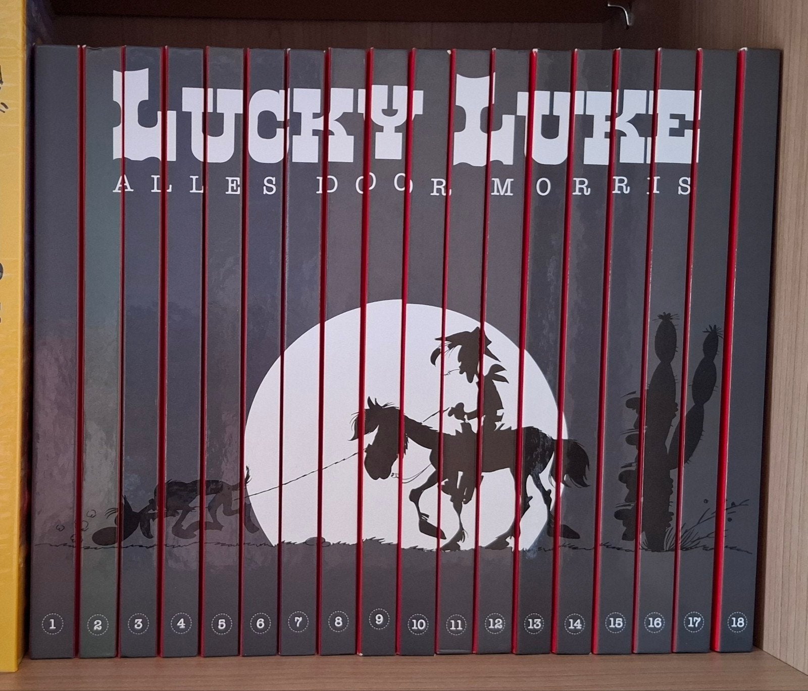 Lucky Luke - Compleet, Ophalen
