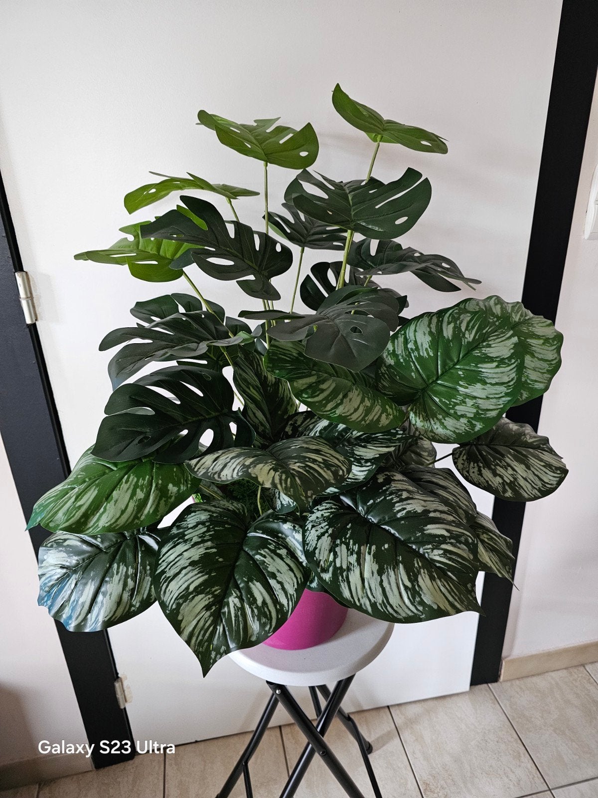 montage plantes artificielles, Ophalen