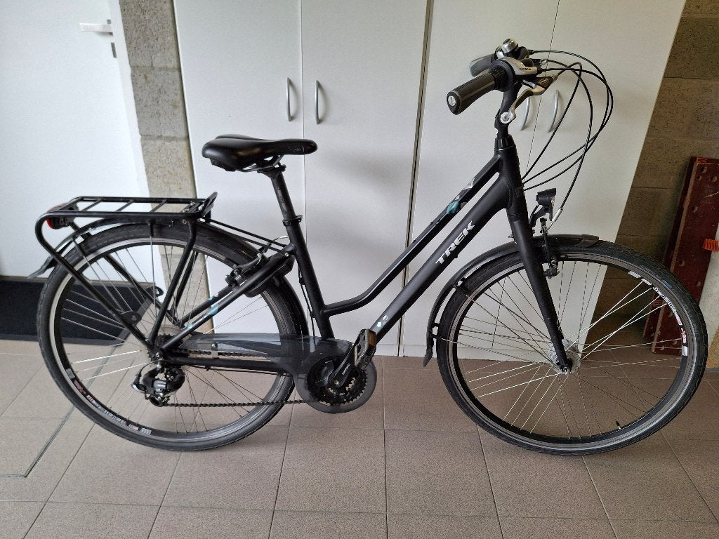 Trek damesfiets, Fietsen en Brommers, Velgrem, Versnellingen, Zo goed als nieuw, 50 tot 53 cm