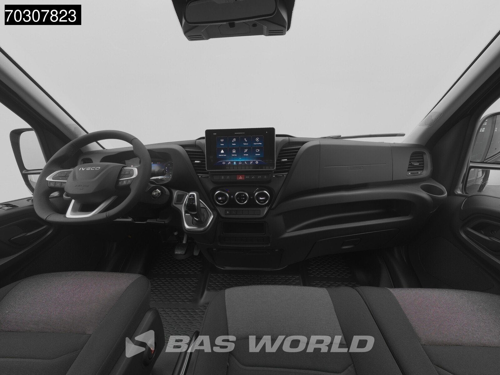 Iveco Daily 35C21 3.0L Automaat Dubbellucht 210PK Open Laadb, Auto's, Stof, Euro 6, 4 cilinders, Iveco