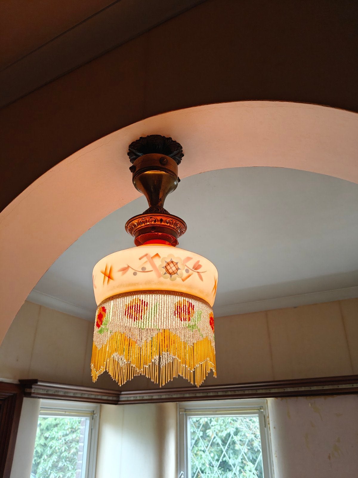 2 lampes suspendues, Enlèvement
