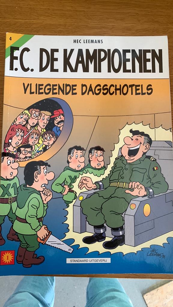 F.C. DE KAMPIOENEN nr 4, Enlèvement, Comme neuf