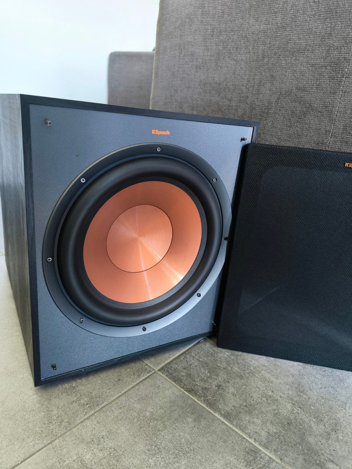 Subwoofer klipsch r120sw bon état, TV, Hi-fi & Vidéo, Subwoofer