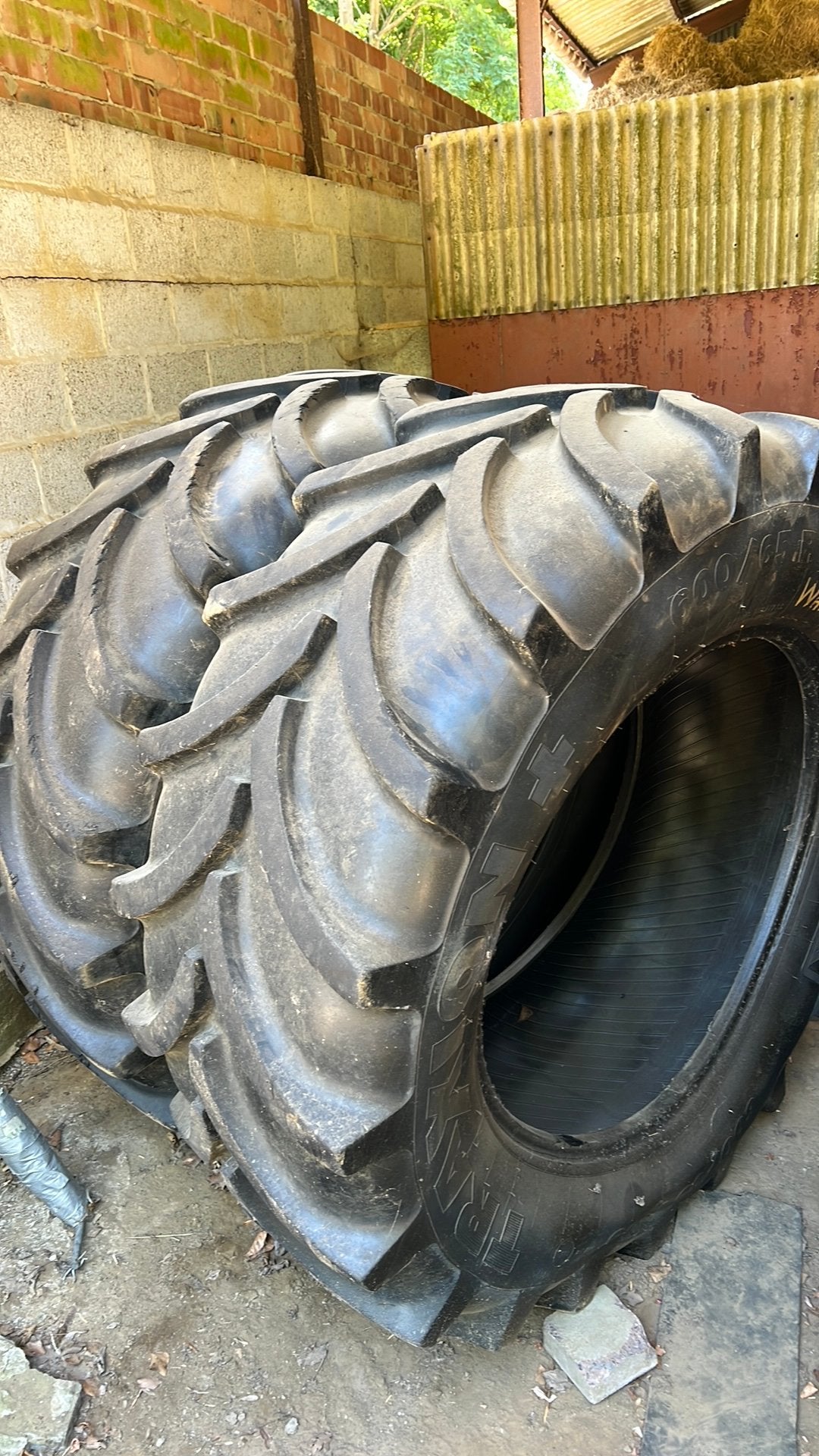 Vredestein banden 600/65r38, Zakelijke goederen, Ophalen