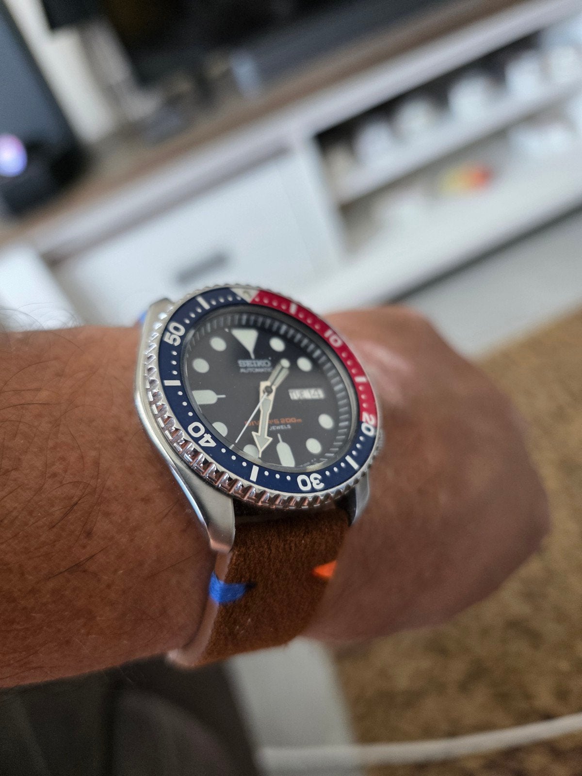 Seiko skx009j, Handtassen en Accessoires, Horloges | Heren, Ophalen, Seiko
