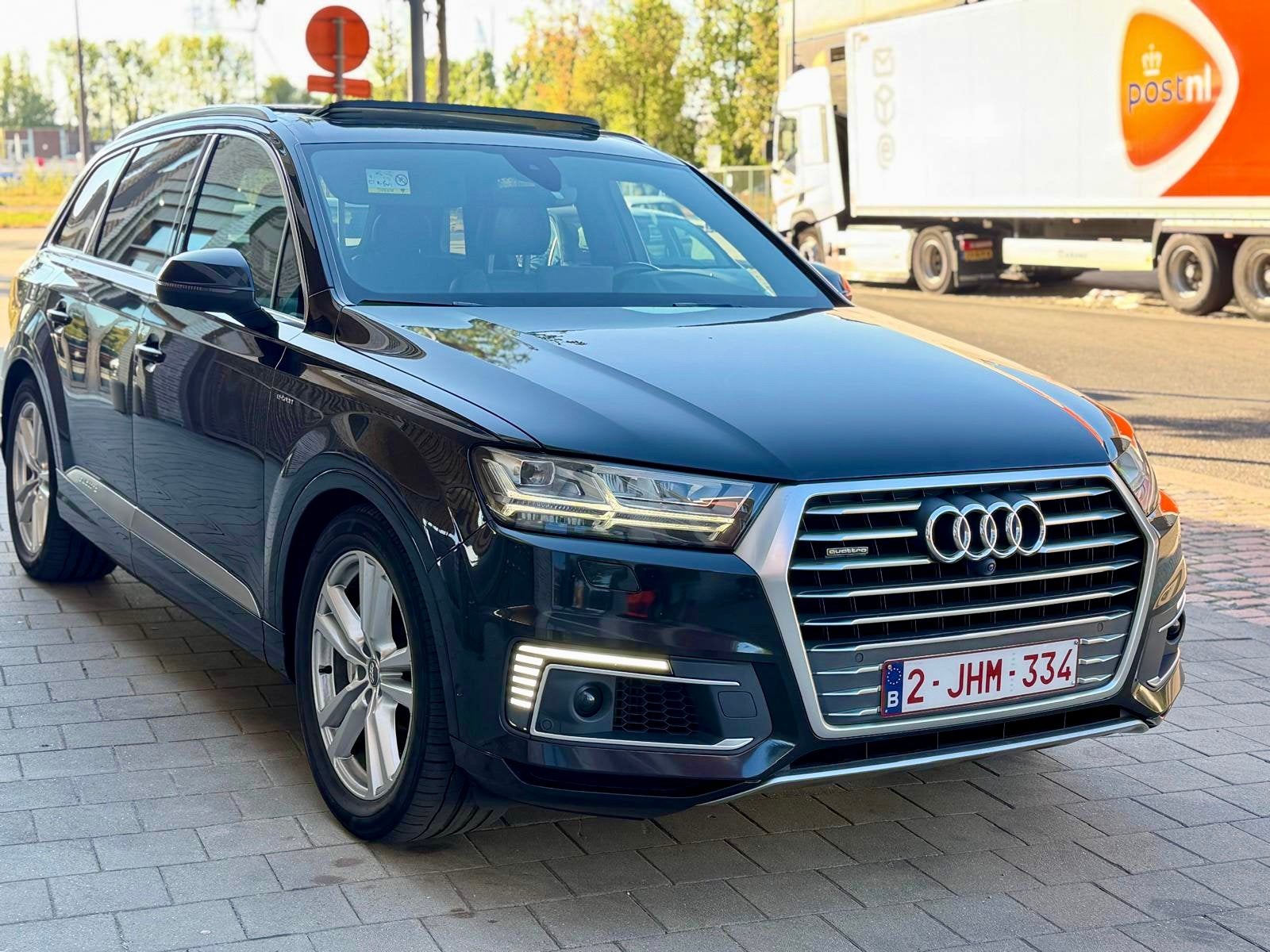 Audi Q7 etron, Auto's, Automaat, 4 deurs, Euro 6, Zwart