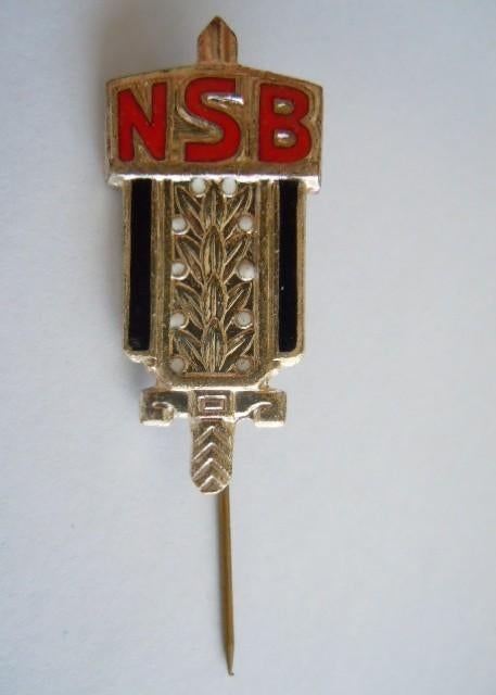 pin speldje NSB - Nationale Strijdersbond van België, Verzamelen, Ophalen of Verzenden, Overige soorten, Embleem of Badge
