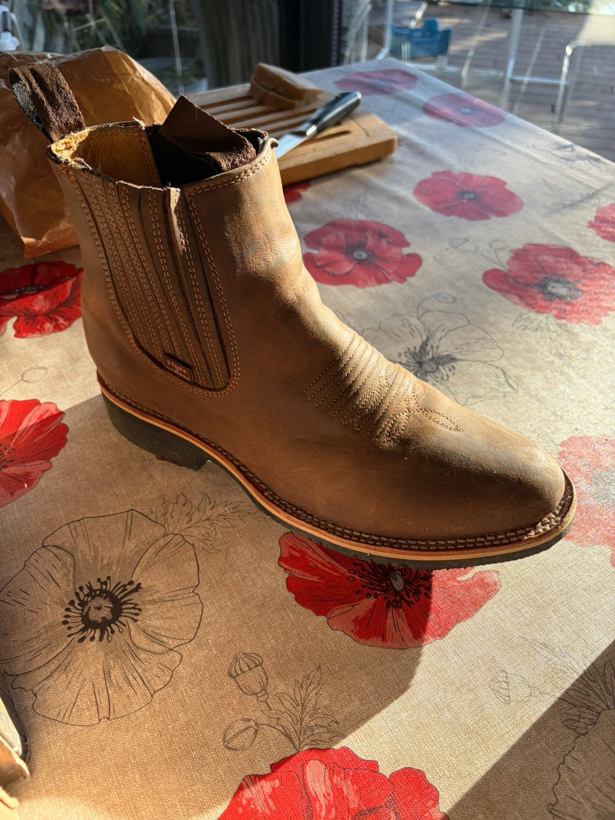 Bottes neuve cowboys cuir veritable haute qualite, Enlèvement ou Envoi, Comme neuf