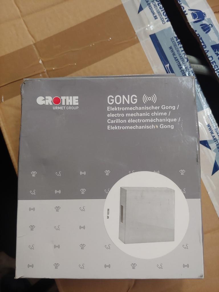Grote elektromechanische gong, Maison & Meubles, Sonnettes, Enlèvement