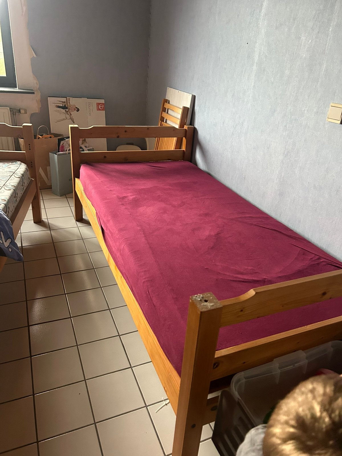 Eenpersoonsbed, Huis en Inrichting, Ophalen, Gebruikt