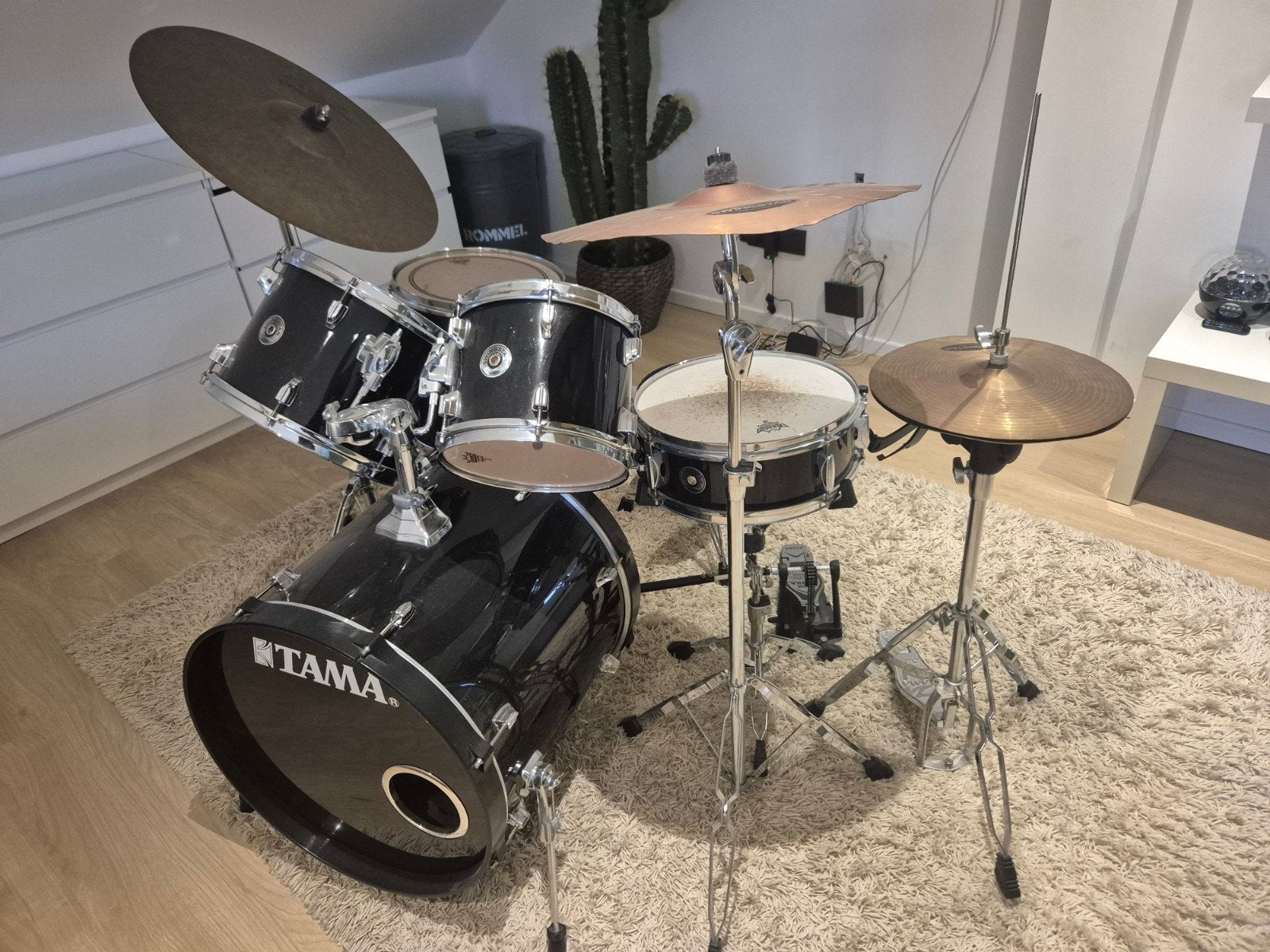 Complete Tama Swingstar drumstel, Muziek en Instrumenten, Ophalen, Tama