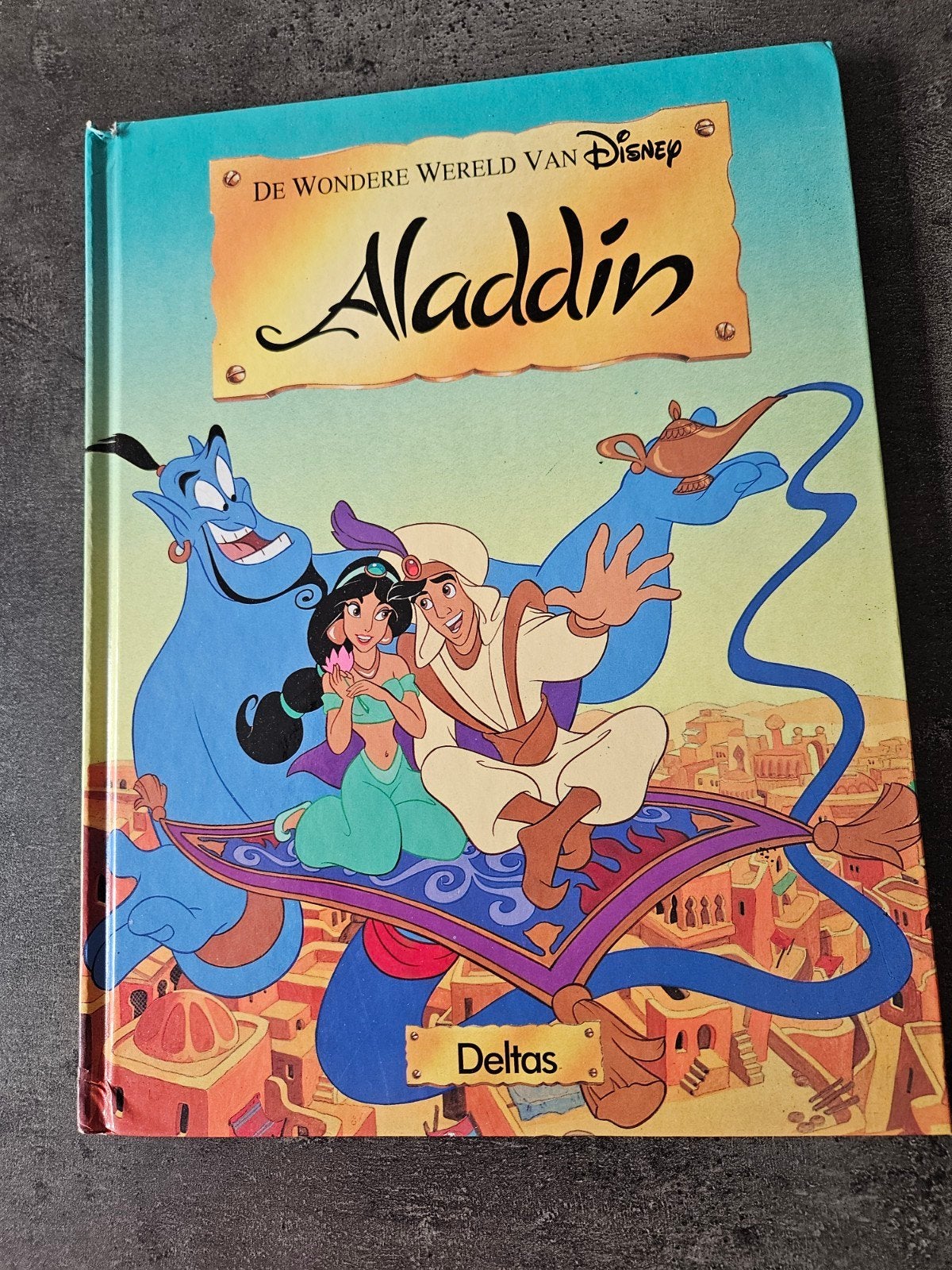 Aladdin, Boeken, Ophalen