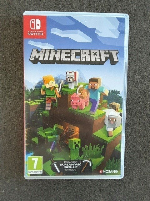 minecraft voor switch game, Eén computer, Zo goed als nieuw, Ophalen, Avontuur en Actie