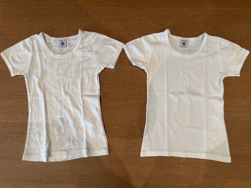 Petit Bateau 2 onderhemdjes voor meisje 128 - 8 jaar, Enfants & Bébés, Vêtements enfant | Taille 128, Enlèvement ou Envoi, Petit Bateau
