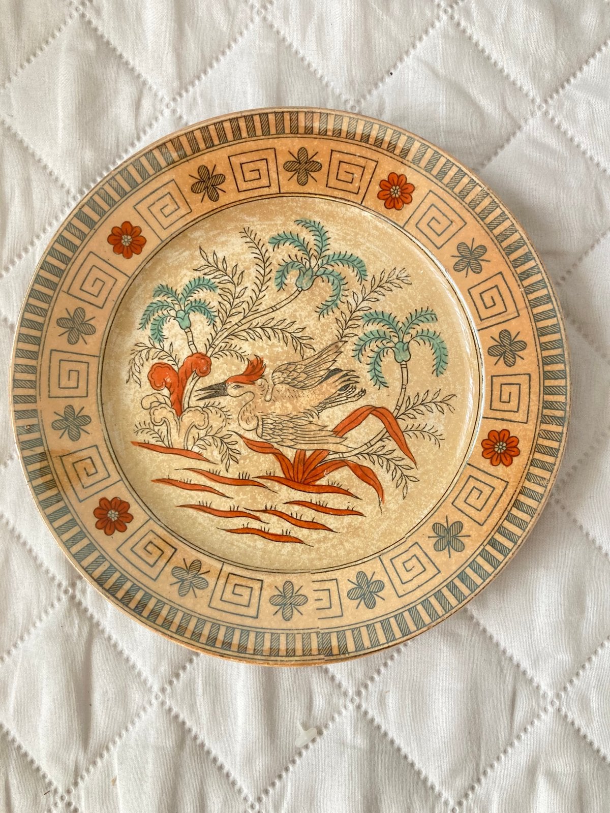 Assiette murale ancienne en céramique Maastricht Holland, Antiquités & Art, Enlèvement ou Envoi
