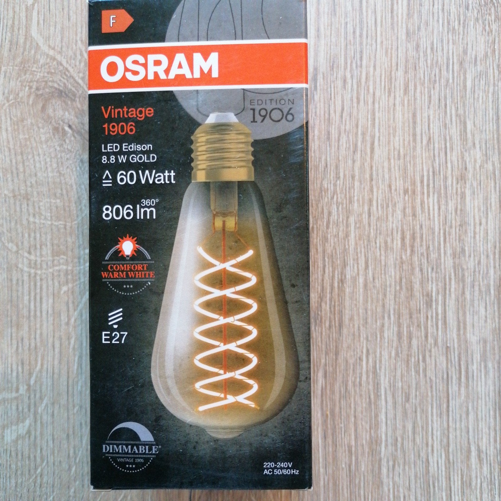 4 nieuwe ledlamp dimbaar, Ophalen, Dimbaar