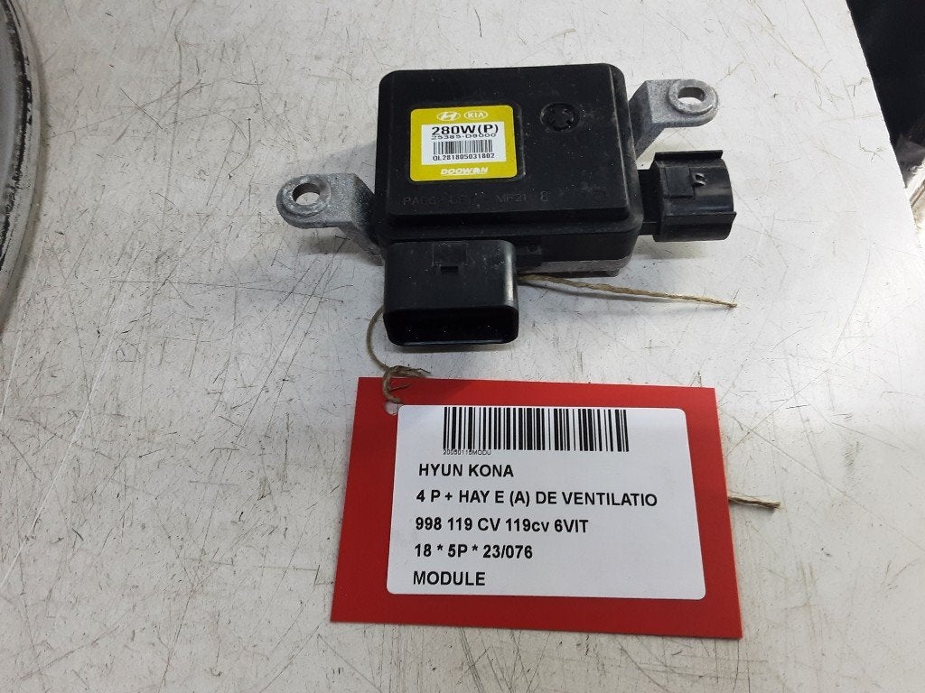 UNITE ELECTRONIQUE Hyundai Kona (OS) (25385-D9000), Autos : Pièces & Accessoires, Mevr. I. Hauben, Utilisé, Hyundai, Rue de l'Espoir 34 34
4030  GRIVEGNÉE, BE