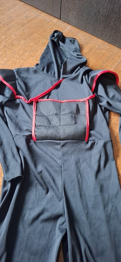 Ninja pak verkleedkledij, Kinderen en Baby's, Ophalen of Verzenden, Gebruikt, 134 t/m 140, Jongen of Meisje
