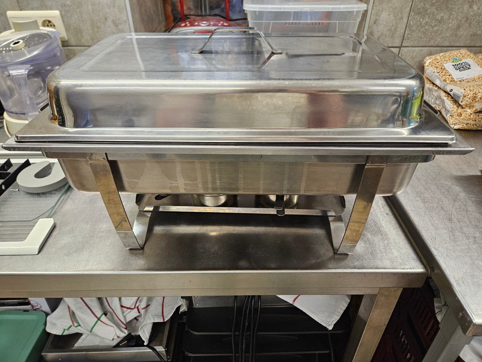 Chafing dish, Articles professionnels, Horeca | Équipement de cuisine, Enlèvement, Utilisé