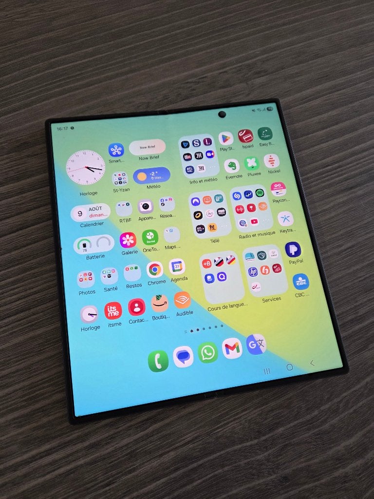 Galaxy Fold 6 comme neuf !, Télécoms, Téléphonie mobile | Samsung, 10 mégapixels ou plus, Enlèvement, Écran tactile, 512 GB