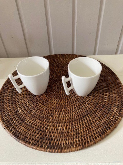 Tasses à café blanches, Antiquités & Art, Antiquités | Céramique & Poterie, Enlèvement