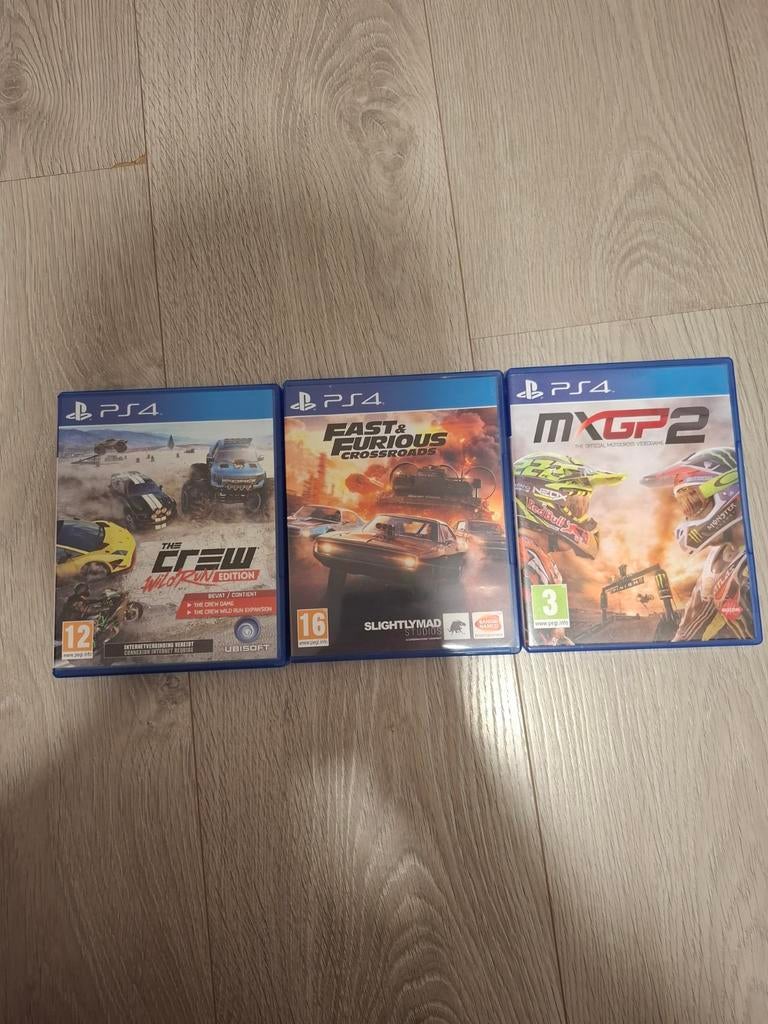 The Crew, Fast Furious, MXPG 2, Games en Spelcomputers, Ophalen of Verzenden, Gebruikt, Racen en Vliegen