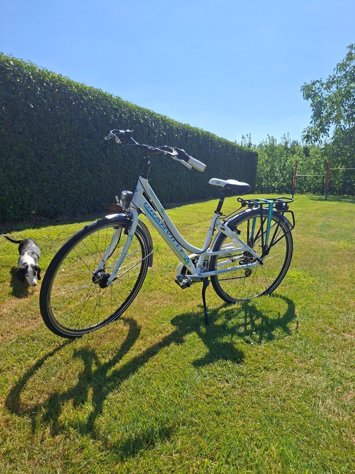 Granville damesfiets 28inch, Fietsen en Brommers, 28 inch, Velgrem, Zo goed als nieuw, Minder dan 47 cm