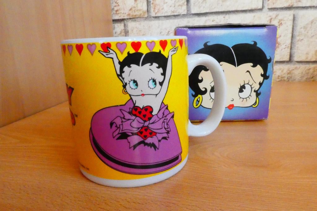 Betty Boop "valentine" Vandor 1990, Collections, Statues & Figurines, Neuf, Humain, Enlèvement ou Envoi