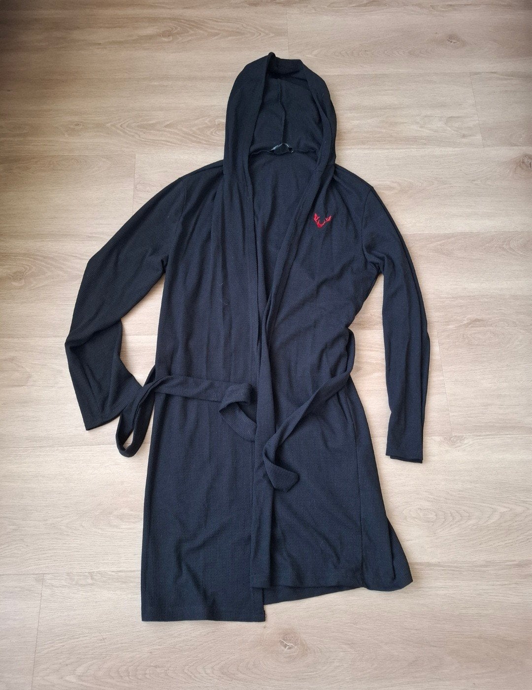 Nieuw! Badjas Shein maat M, Kleding | Heren, Ondergoed, Ophalen of Verzenden, Zwart, Shein, Badjas