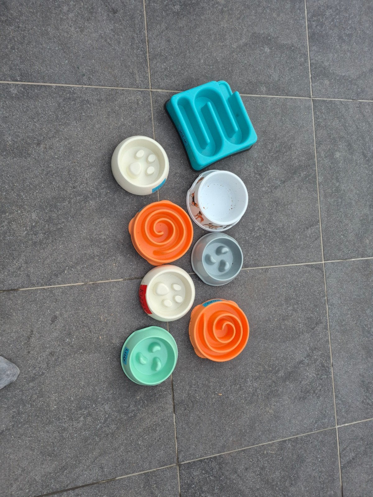 honden  bakjes, Dieren en Toebehoren, Ophalen, Gebruikt