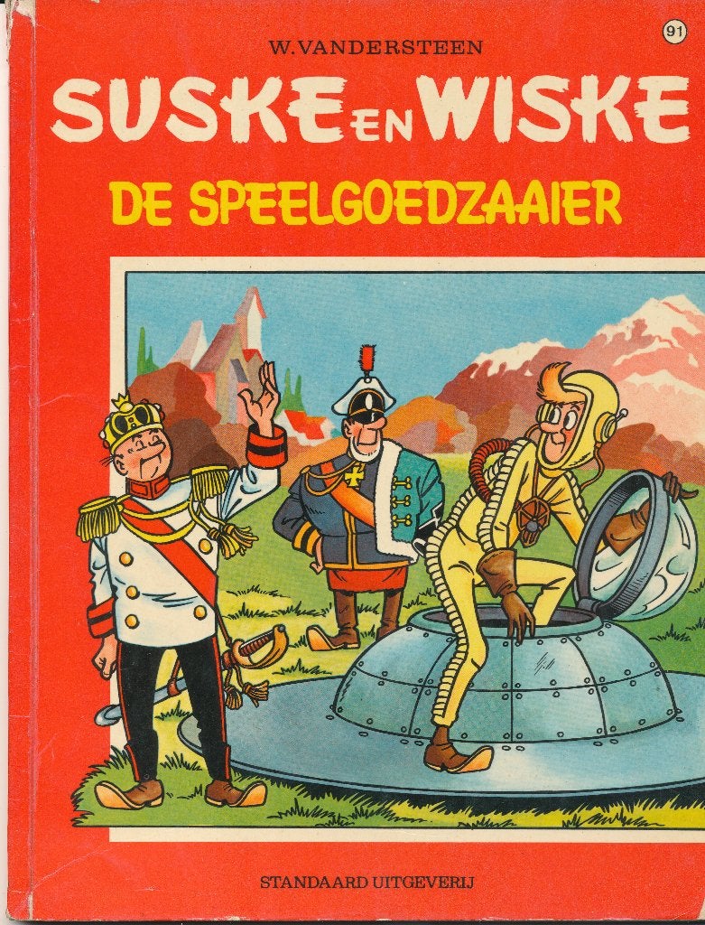 91 Suske en Wiske 1969 - De speelgoedzaaier ( 1' druk ), Livres, BD, Une BD, Enlèvement ou Envoi, Willy Vandersteen