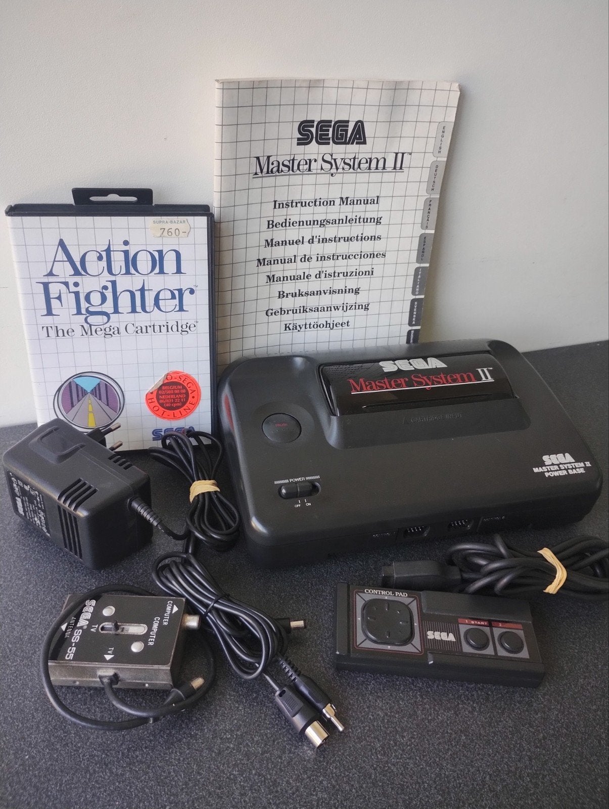 Sega Master system 2 Alex The Kid, Action Fighter Lot, Games en Spelcomputers, Spelcomputers | Sega, Ophalen of Verzenden