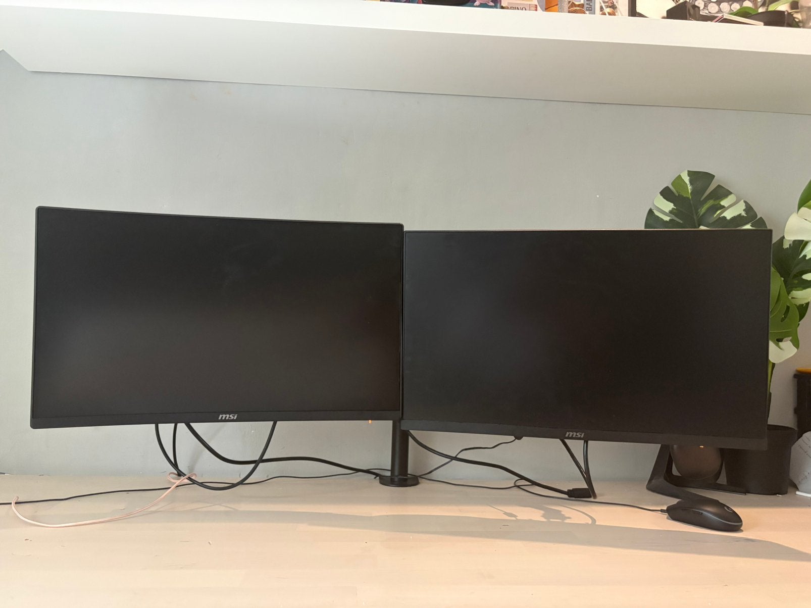2 Msi gaming monitors met monitorarm!, Computers en Software, Ophalen of Verzenden, Zo goed als nieuw, HD, Gaming