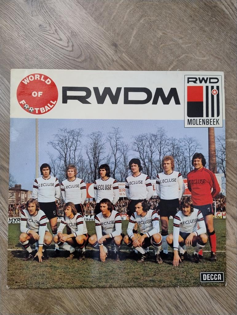 RWDM disque vinyl 1975 dédicacé par Jacques Teugels, Enlèvement ou Envoi
