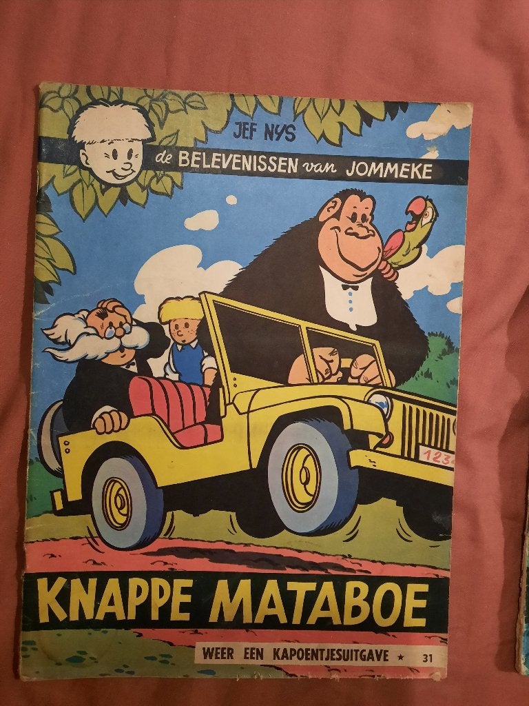 Jommeke 31; knappe Mataboe, Boeken, Eén stripboek, Ophalen of Verzenden, Gelezen