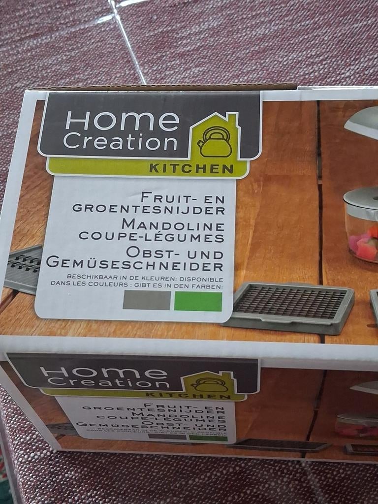 Groentesnijder mandoline met accessoires, Huis en Inrichting