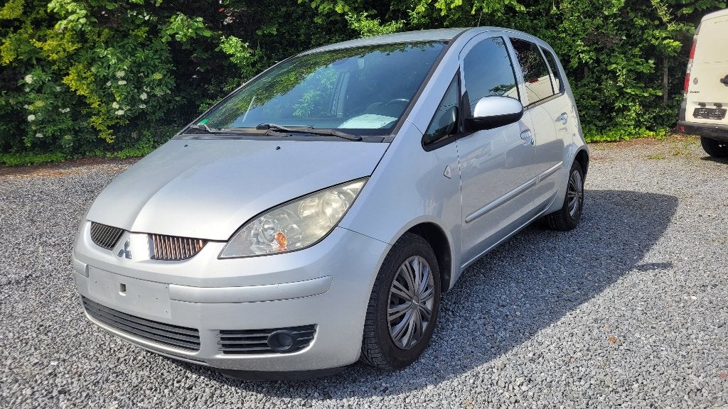 mitsubishi colt 1.1i AL GEKEURD ROOS FORM AIRCO euro 4 2006, Autos, Mitsubishi, Argent ou Gris, Achat, Entreprise, https://public.car-pass.be/vhr/13be5c6e-c714-4772-a115-0f7d19107c62