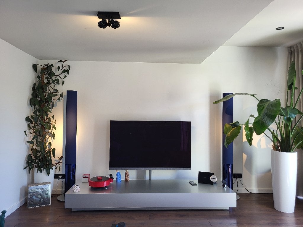 BANG x OLUFSEN speakers + Versterker., Enlèvement, Comme neuf, Bang & Olufsen