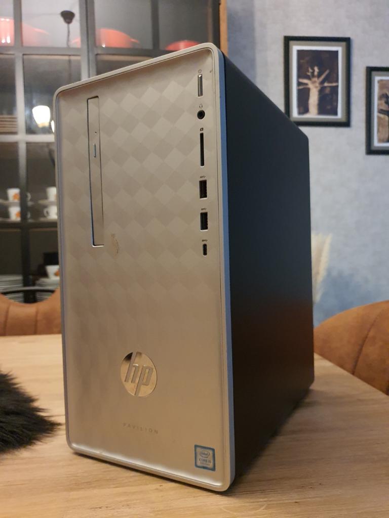 Hp pavilion desktop i5/8400 12gb 250gb ssd +1tb win11, Computers en Software, Computerbehuizingen, Ophalen
