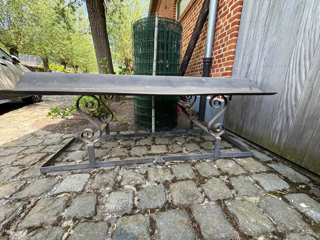 Smeedijzeren schouwkap / regenkap – set mogelijk (2 stuks), Doe-het-zelf en Bouw, Ophalen, Gebruikt, Onderdeel