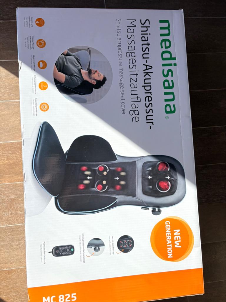 Medisana massage stoel, Sport en Fitness, Massageproducten, Ophalen, Zo goed als nieuw