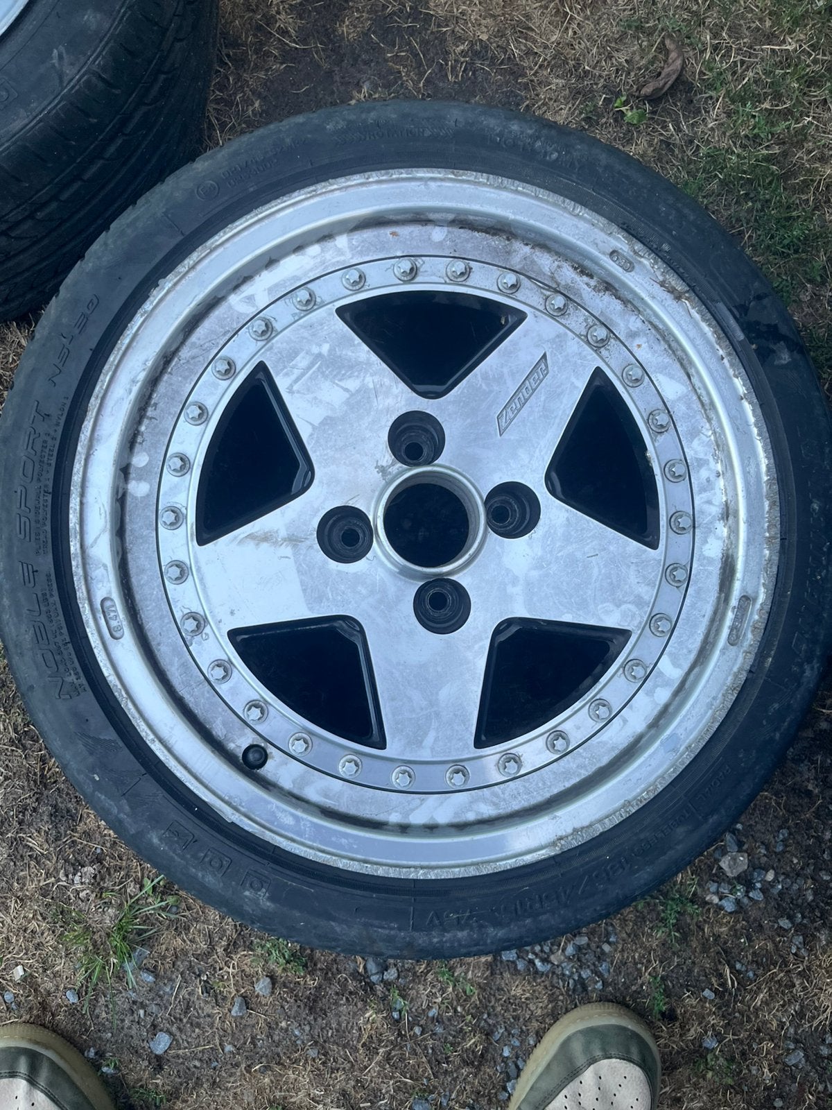 Zender velgen 15” 4x100, Enlèvement, Comme neuf